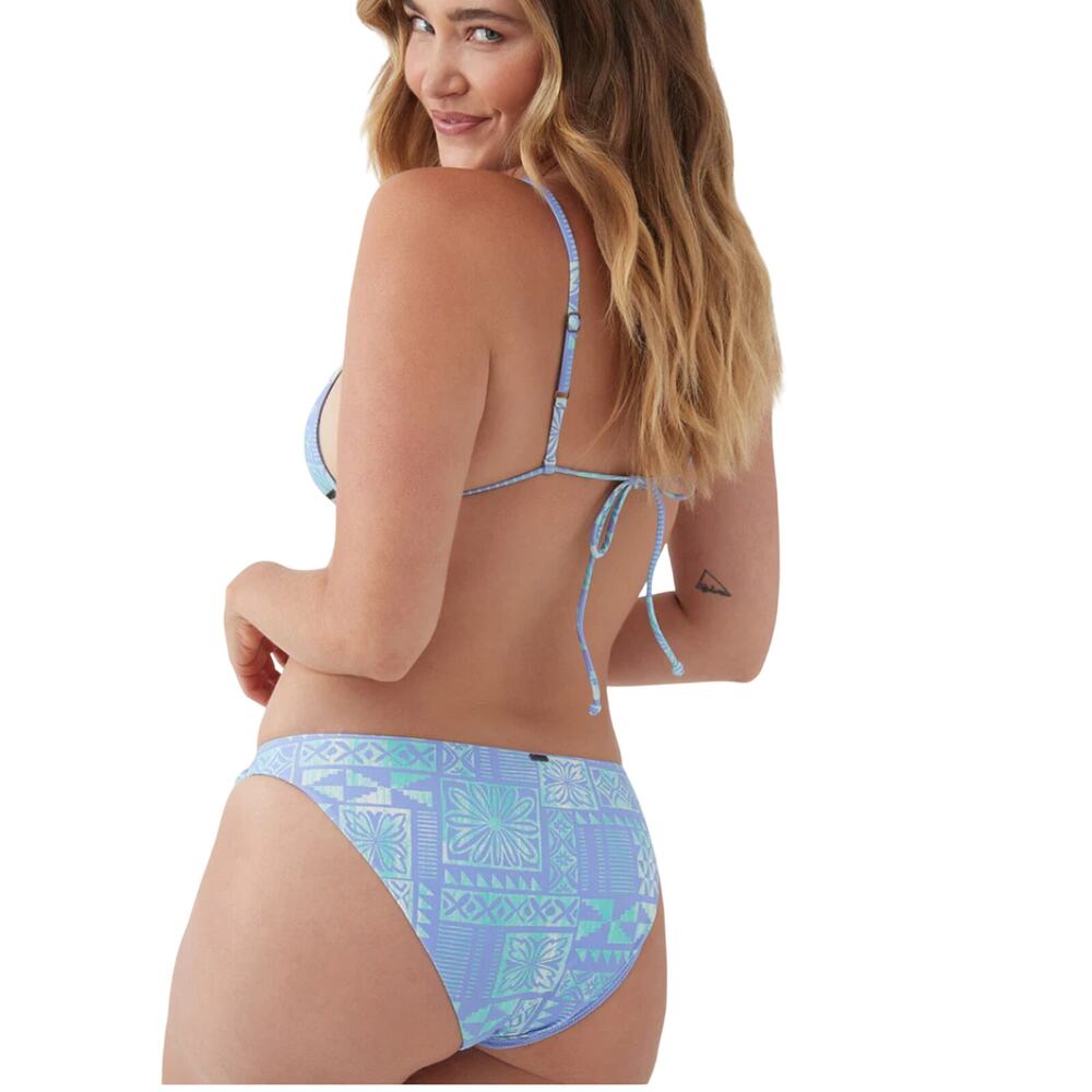O'Neill Winona Tile Alamitos Bikini Bottoms - Periwinkle, NEW Large